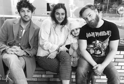 Marlowe Masterson with her family.